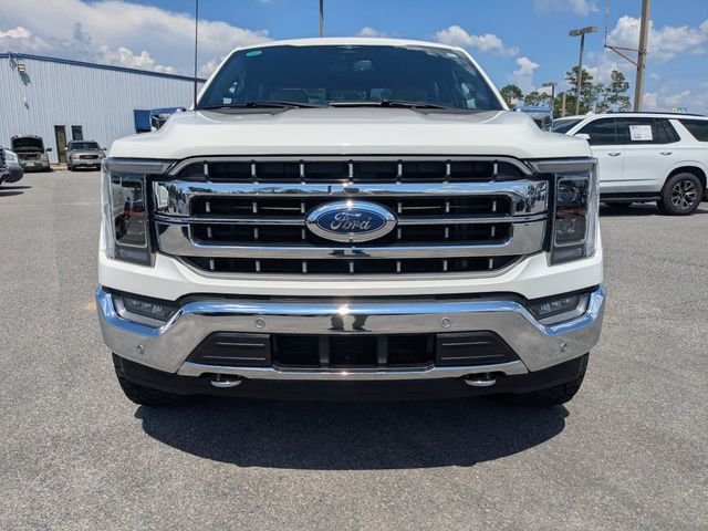 Used 2023 White Metallic Ford Lariat image 7