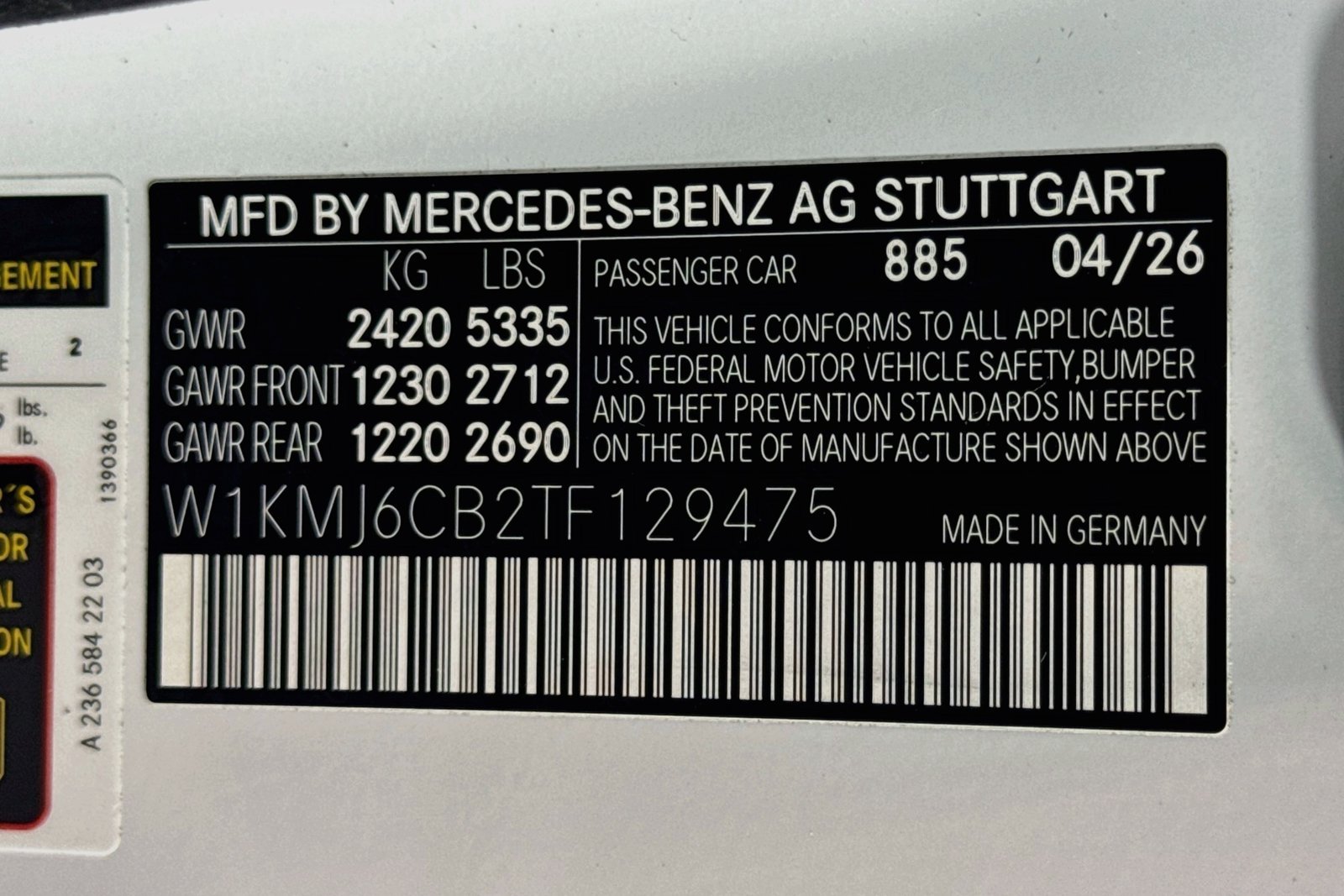 New 2026 MANUFAKTUR Moonlight White Metallic Mercedes-Benz AMG® CLE 53 image 29