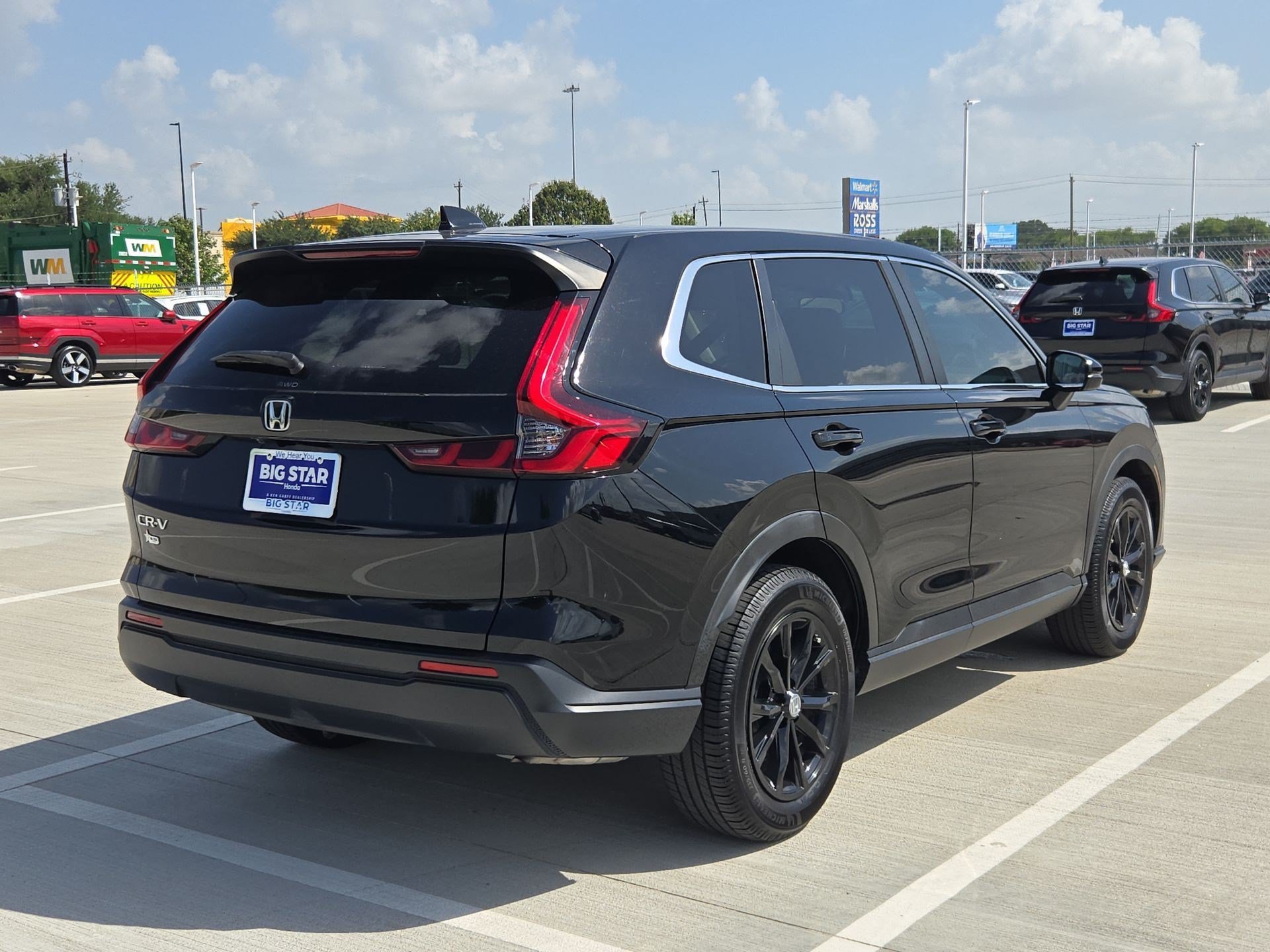 Certified Used 2024 Crystal Black Pearl Honda 1.5T AWD EX image 3