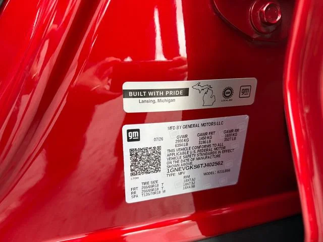 New 2026 Radiant Red Tintcoat Chevrolet LT image 15