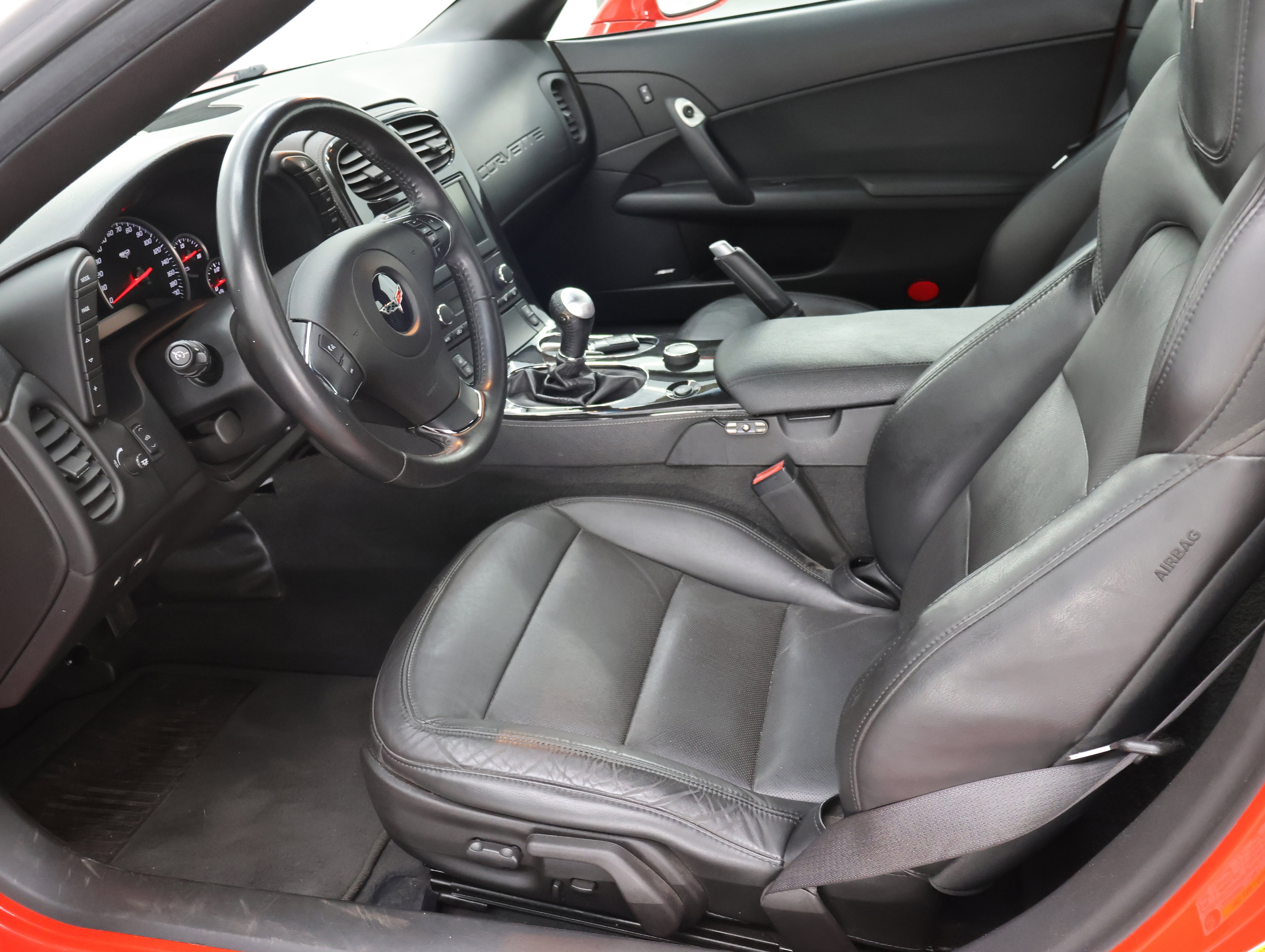 Used 2013 Torch Red Chevrolet 427 1SB: 427 1SB-6 SPEED STICK SHIFT-NAV-HEATED LEATHER-7.0L V8 image 8