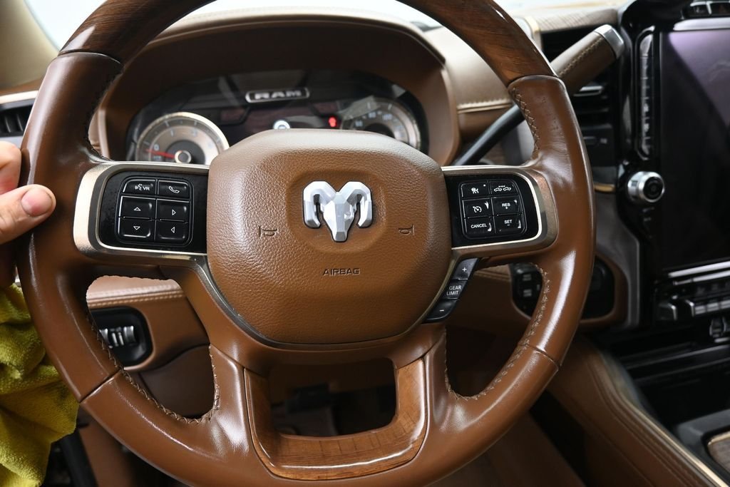Used 2022 Diamond Black Ram Limited Longhorn image 12