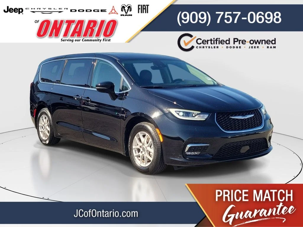 Certified Used 2024 Black Chrysler Touring L image 1
