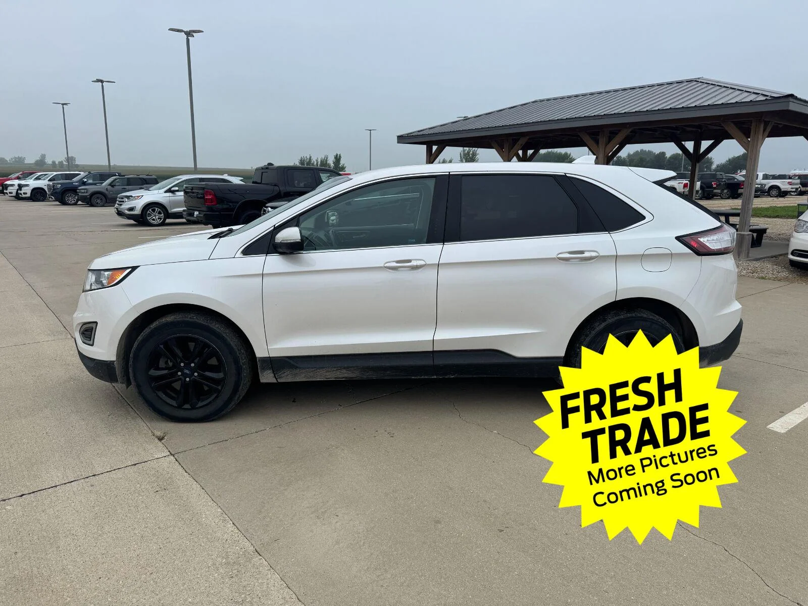 Used 2016 Ford Edge SEL with VIN 2FMPK4J85GBB03813 for sale in Charles City, IA