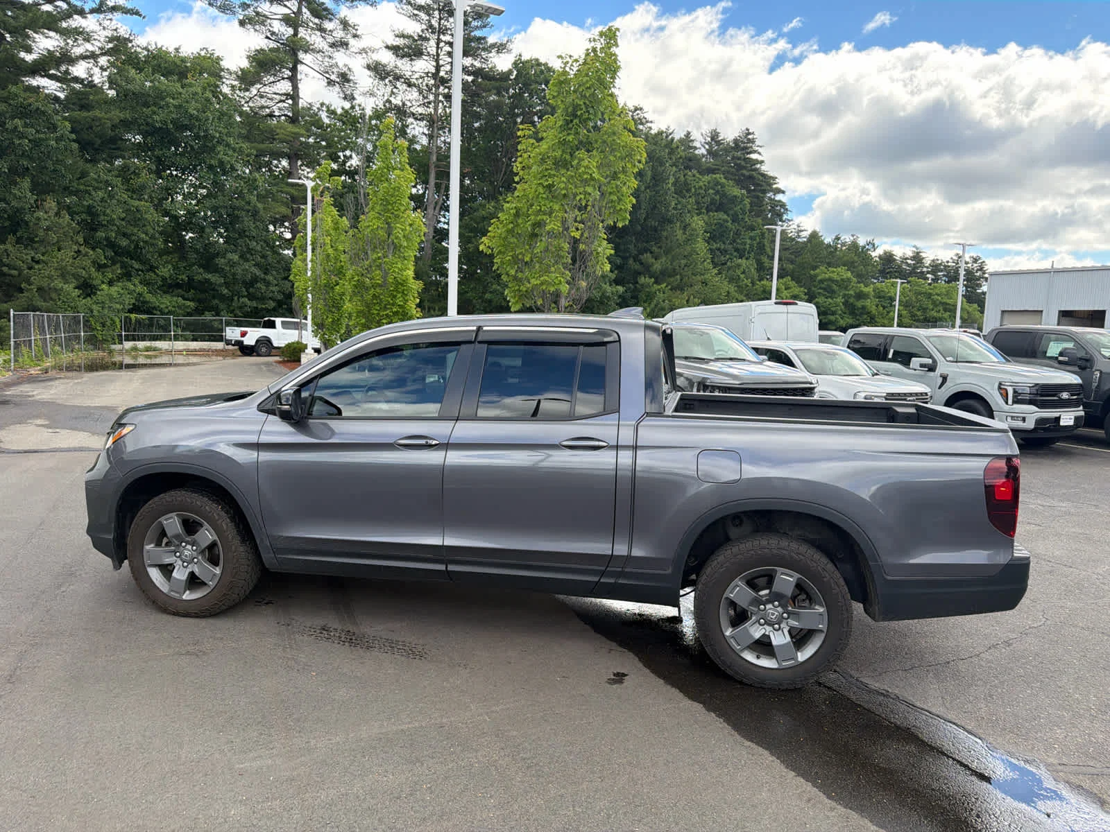 Used 2025 Modern Steel Metallic Honda TrailSport image 8