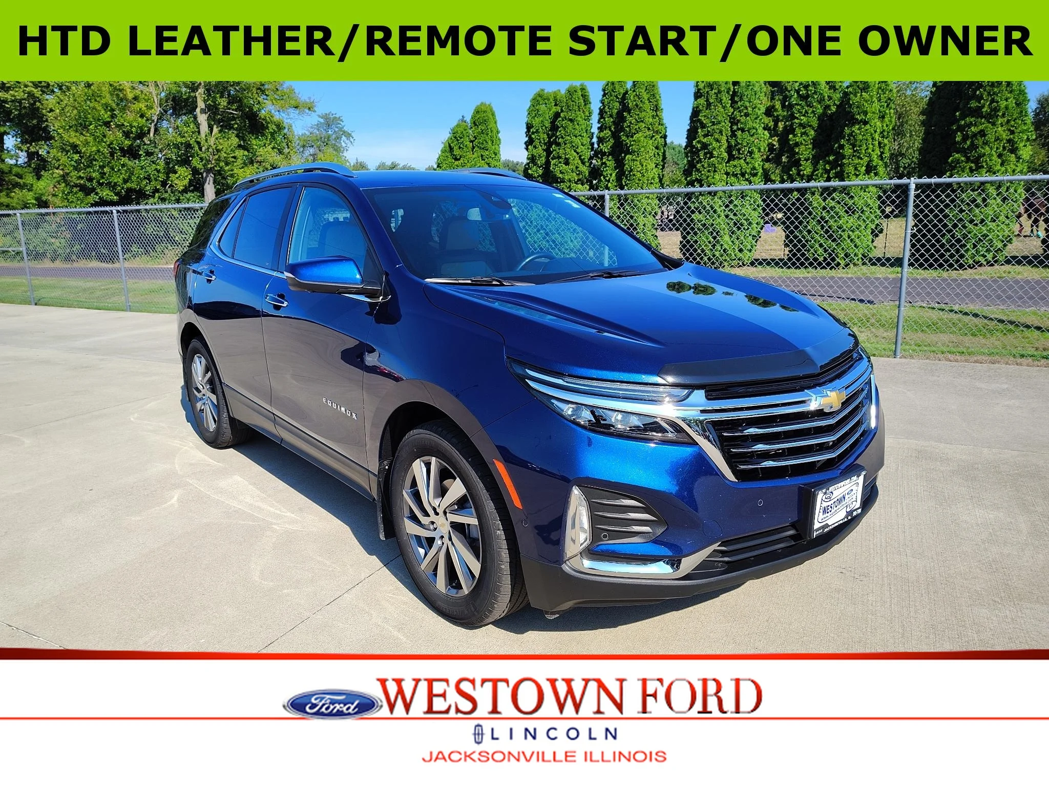 Used 2023 Blue Glow Metallic Chevrolet Premier image 1