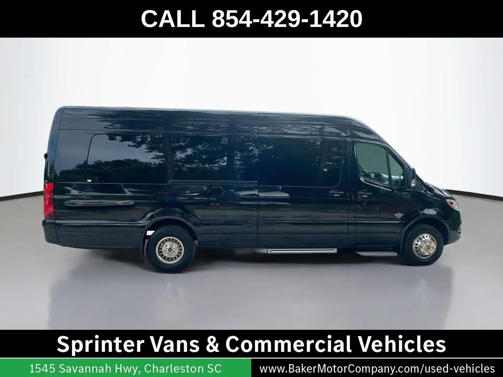 Used 2023 Obsidian Black Metallic Mercedes-Benz LA West Executive Shuttle image 8