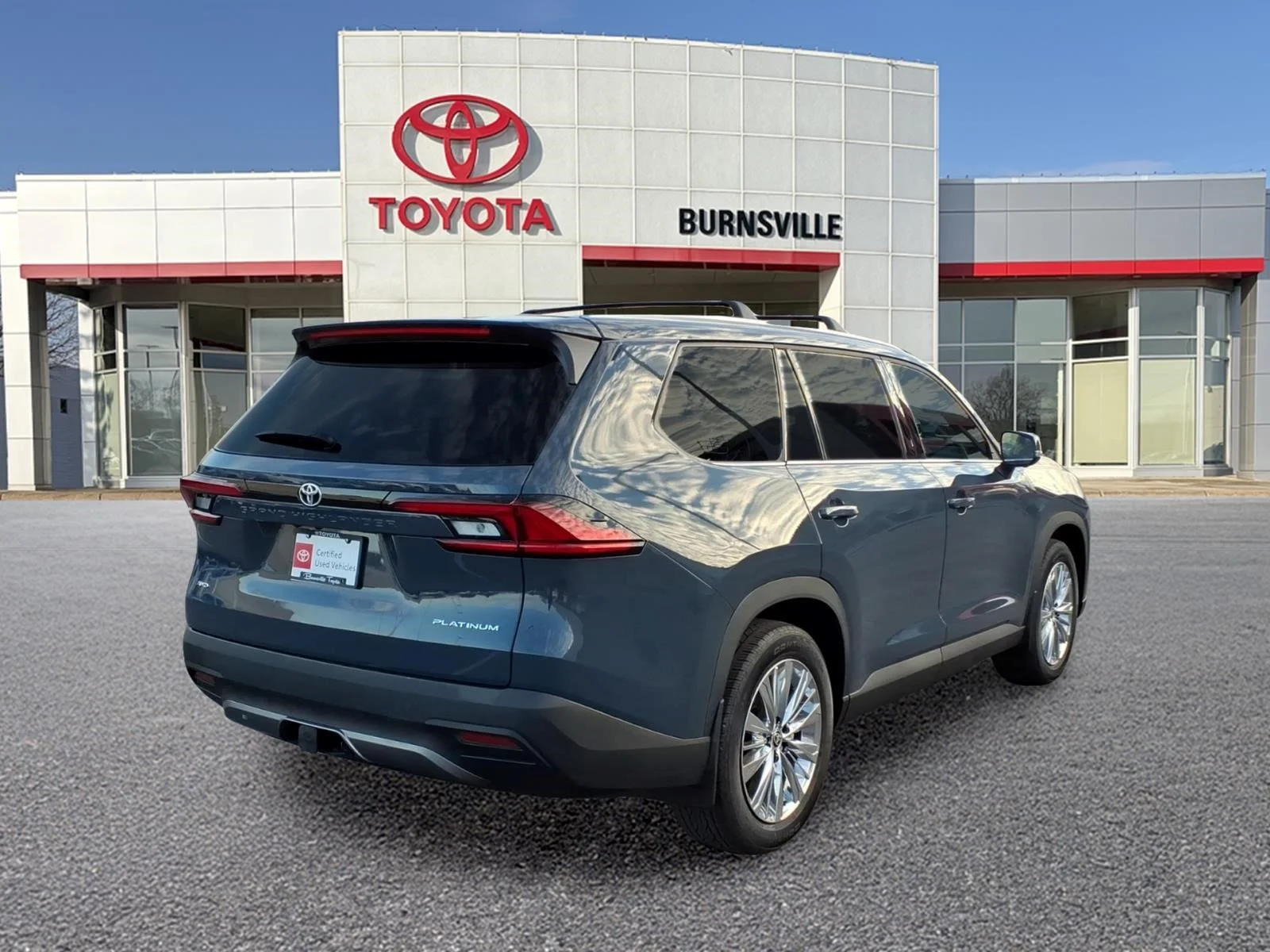 Certified Used 2026 White Toyota Platinum image 3
