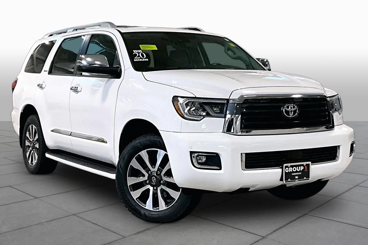 Used 2020 Super White Toyota Limited image 3