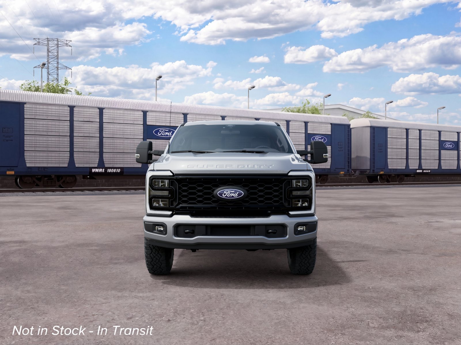 New 2027 Iconic Silver Metallic Ford F-250® XLT image 3