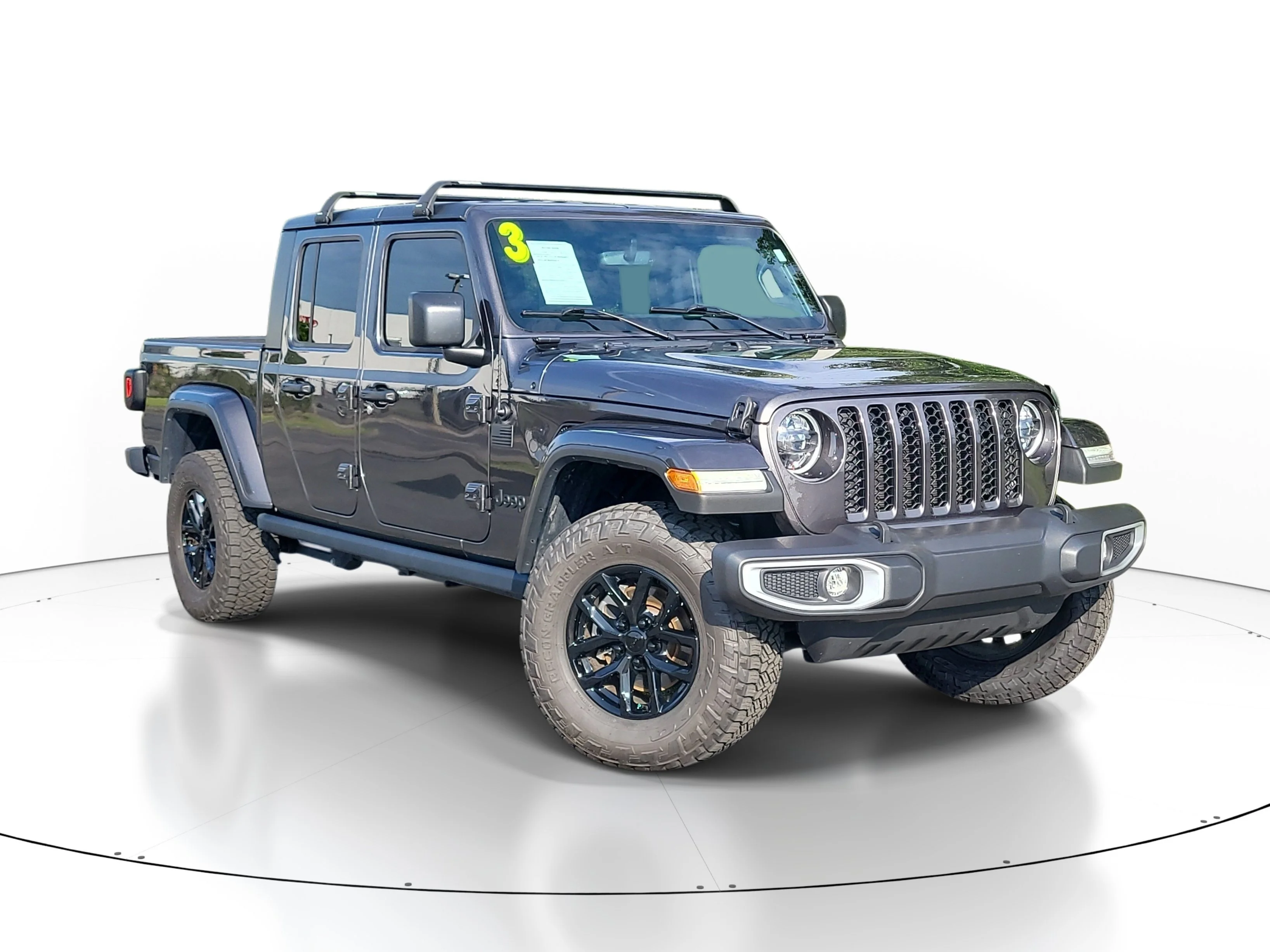 Used 2023 Granite Crystal Metallic Clearcoat Jeep Sport S image 1