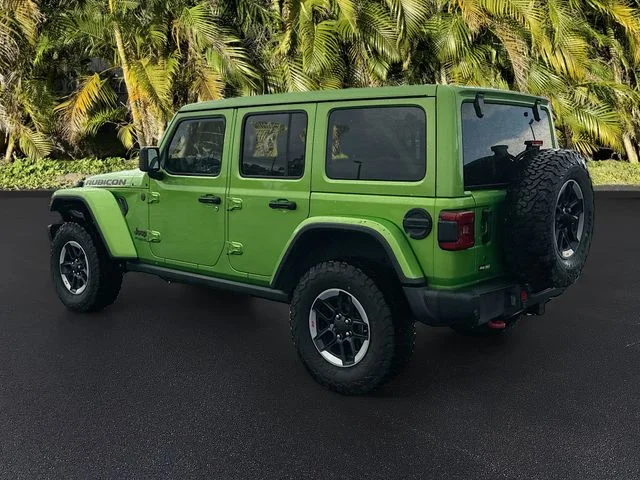 Used 2019 Green Jeep Unlimited Rubicon image 7