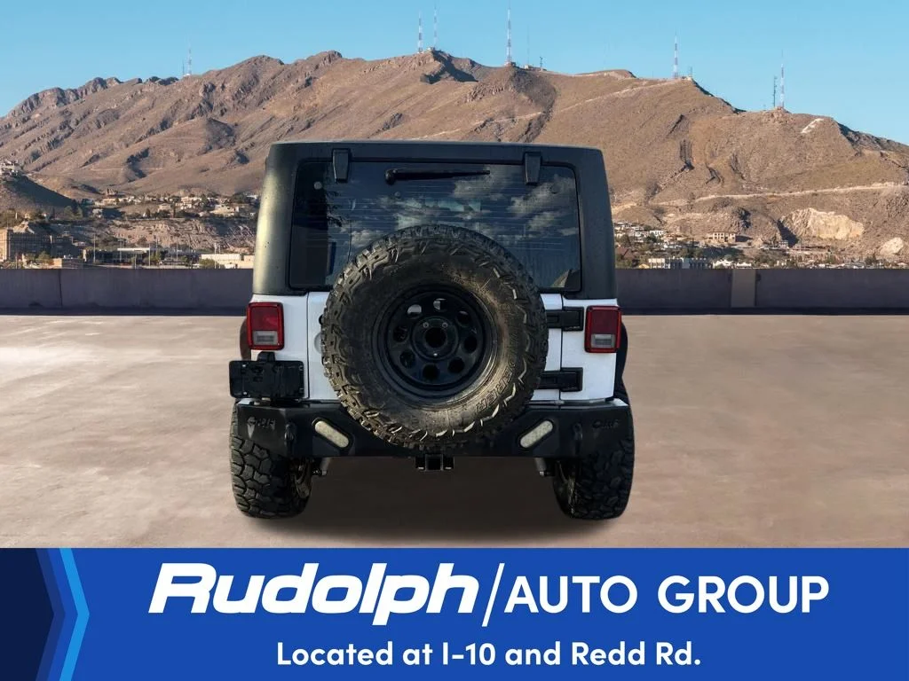 Used 2012 Bright White Jeep Sport image 4