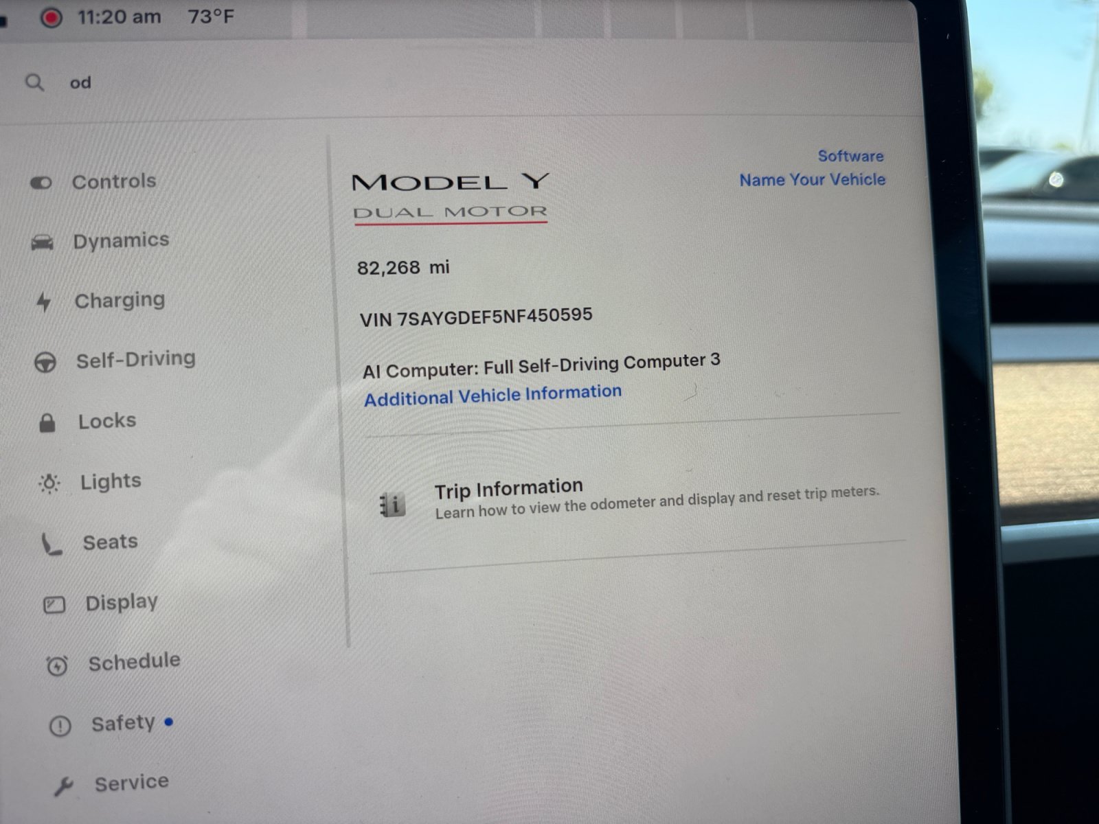 Used 2022 Gray Tesla Performance image 11