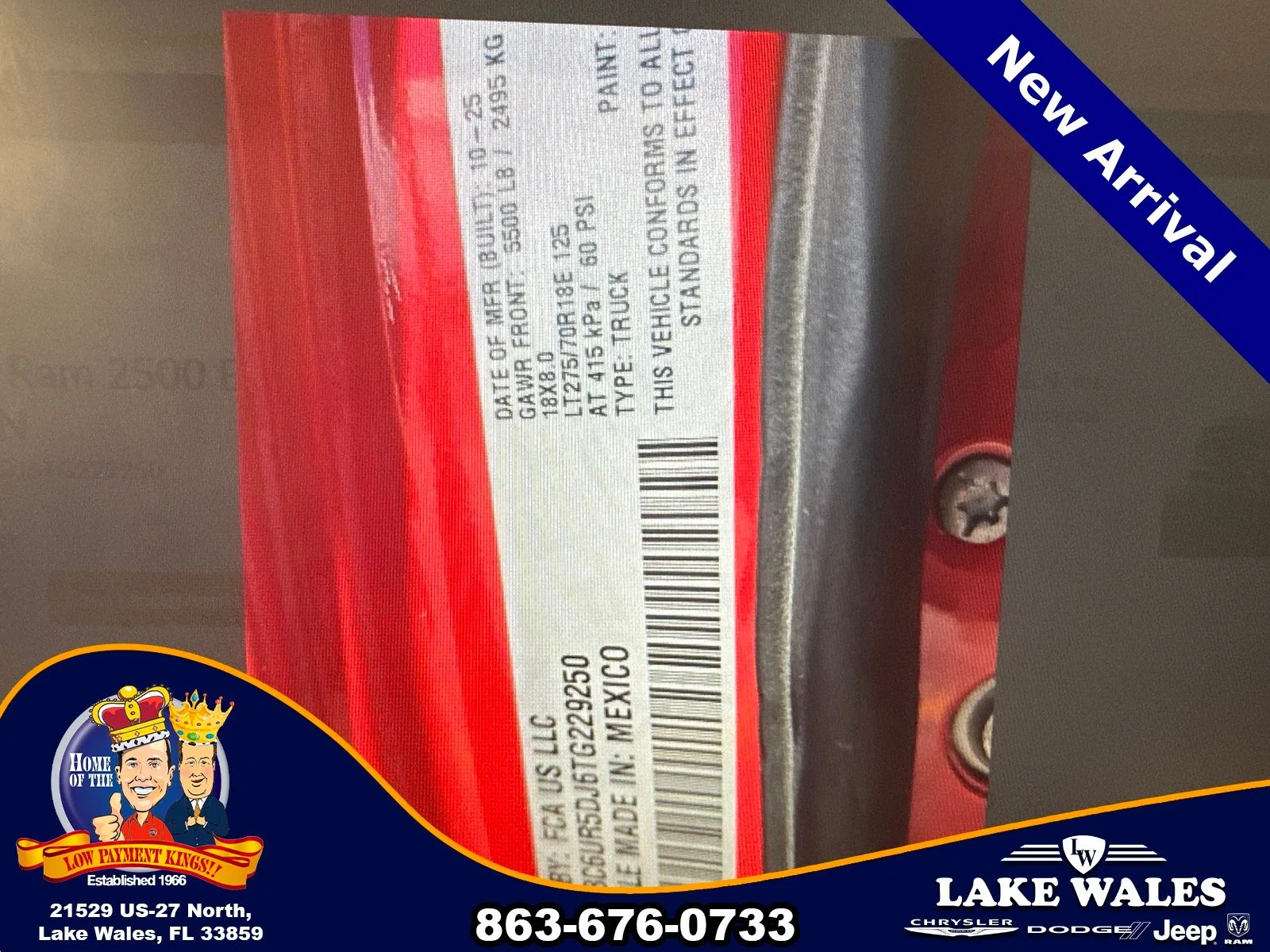 Certified Used 2026 Red Ram Big Horn image 7