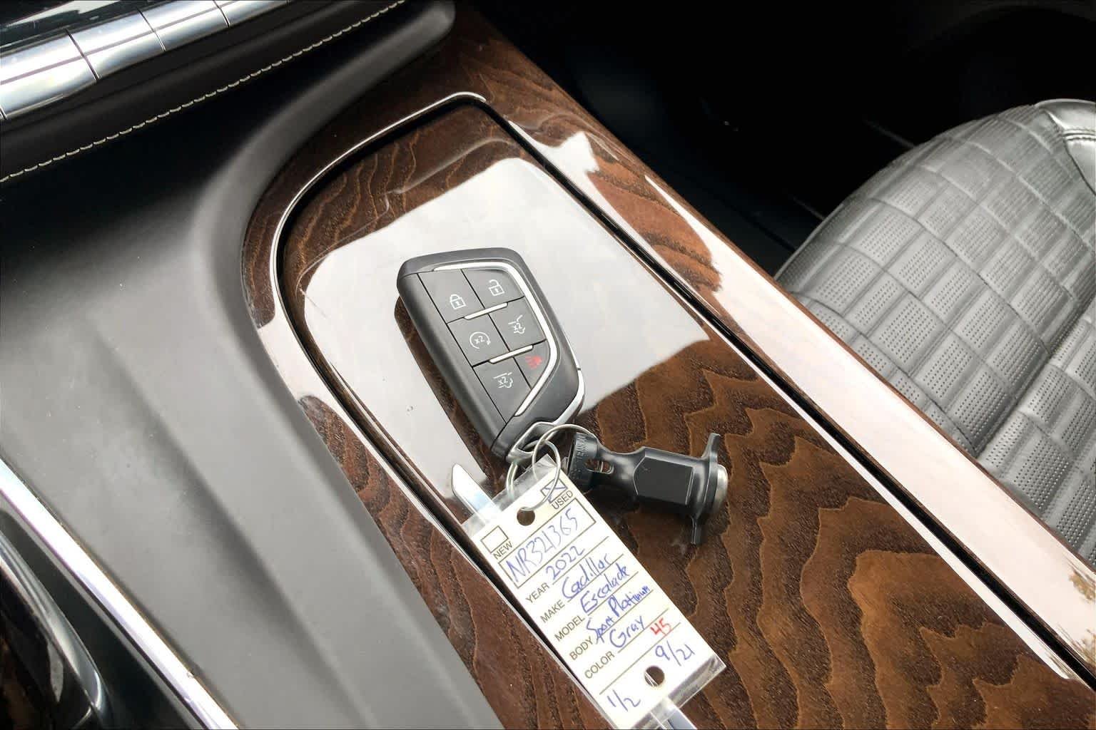 Used 2022 Galactic Gray Metallic Cadillac Sport Platinum image 15