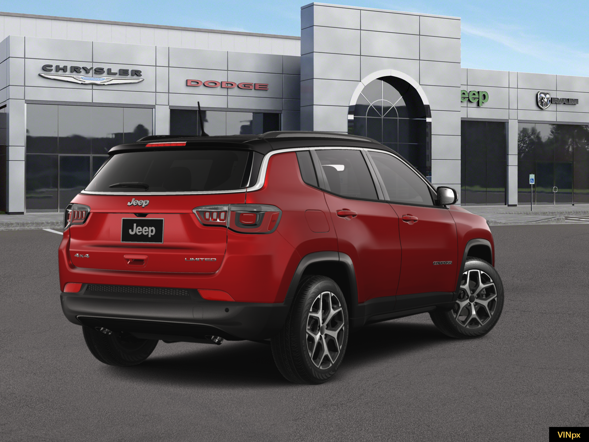 New 2026 Red Hot Pearlcoat Jeep Limited image 7