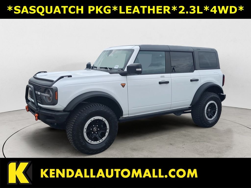 Used 2023 White Ford Badlands image 1