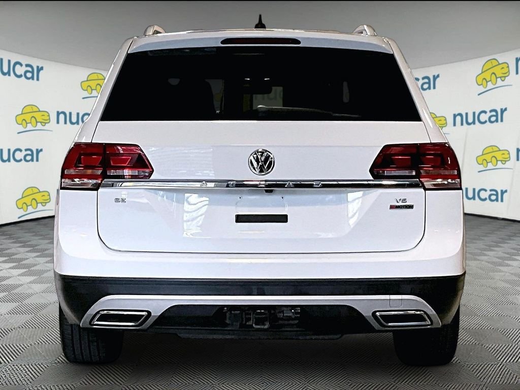 Used 2019 White Volkswagen 3.6L V6 SE image 5