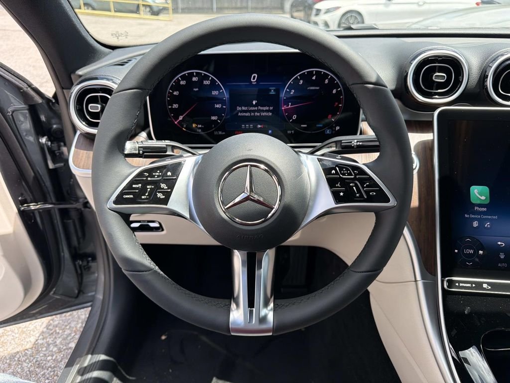 New 2026 Selenite Grey Metallic Mercedes-Benz C 300 image 10