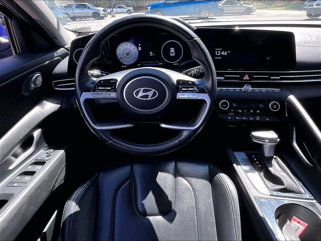 Used 2024 Intense Blue Hyundai Limited image 17