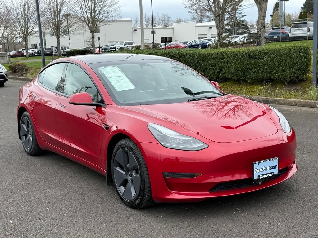 Used 2023 Tesla Model 3 Base with VIN 5YJ3E1EA8PF478197 for sale in Gresham, OR