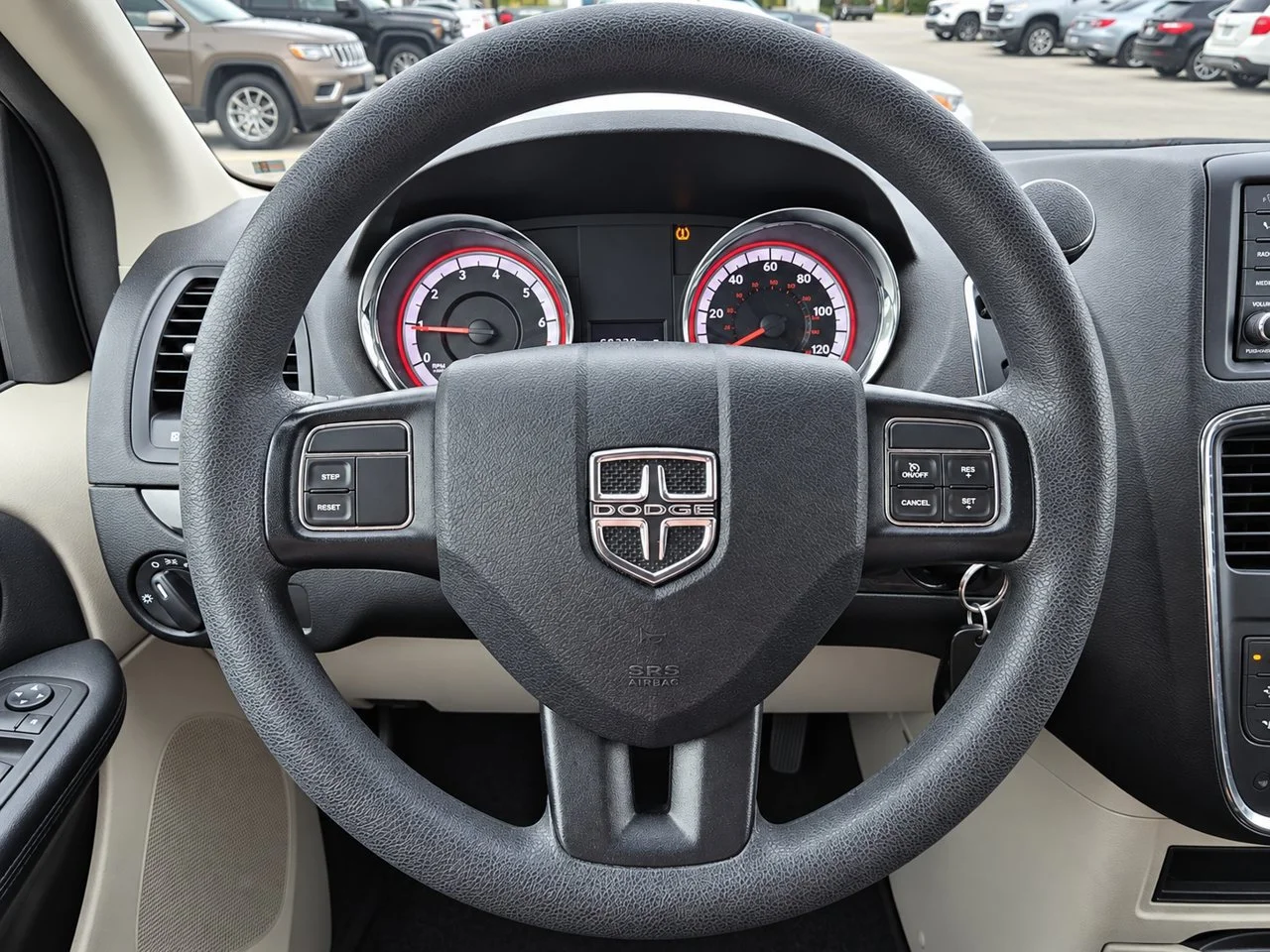 Used 2019 Octane Red Pearlcoat Dodge SE image 17