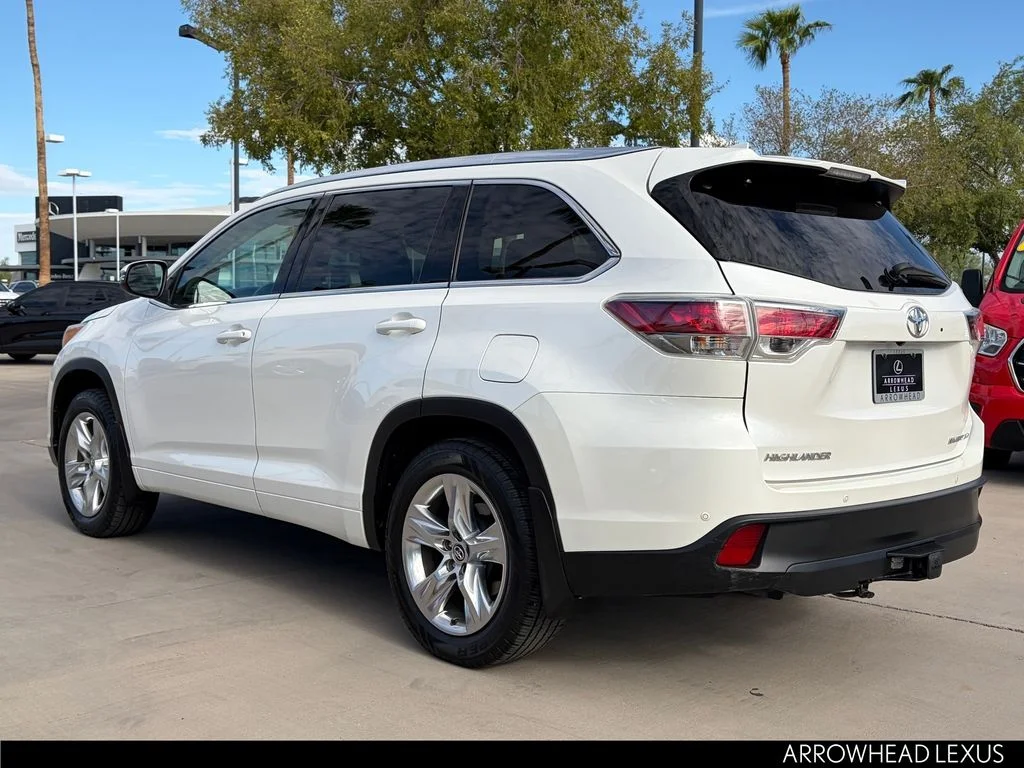 Used 2016 White Toyota Limited image 4