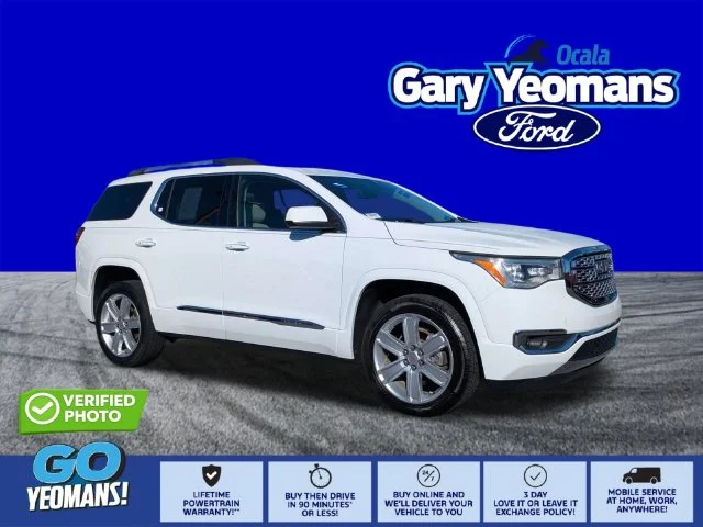 Certified Used 2019 Summit White GMC Denali image 1