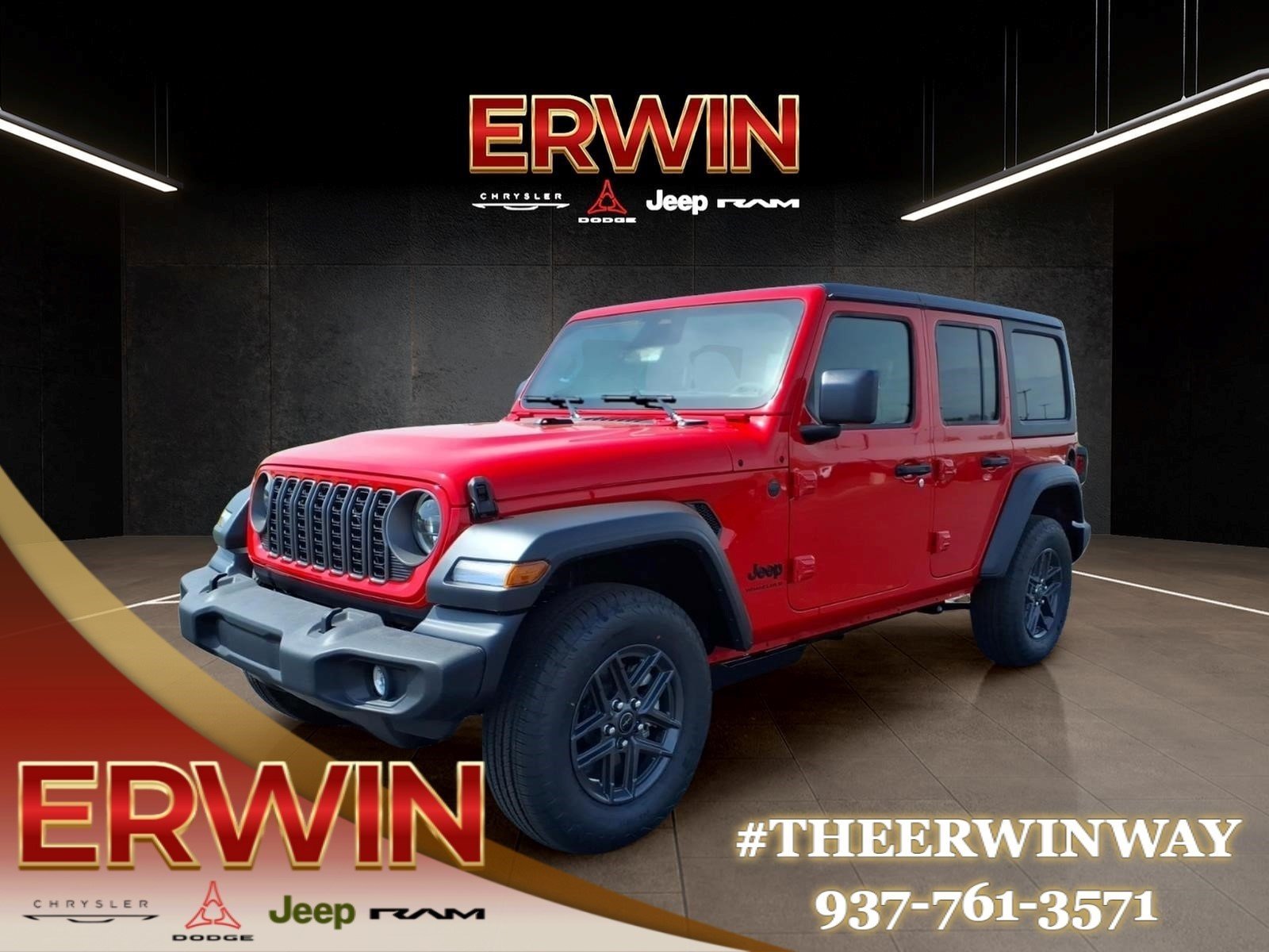 New 2026 Firecracker Red Clear-Coat Exterior Paint Jeep Sport image 3