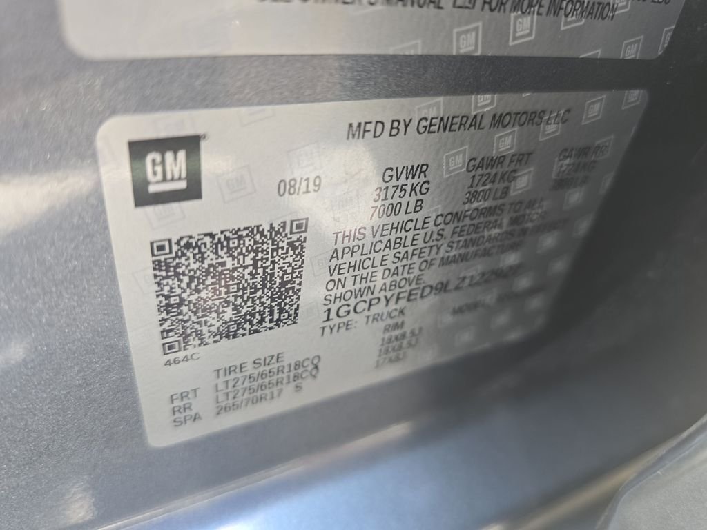 Used 2020 Gray Chevrolet LT Trail Boss image 29