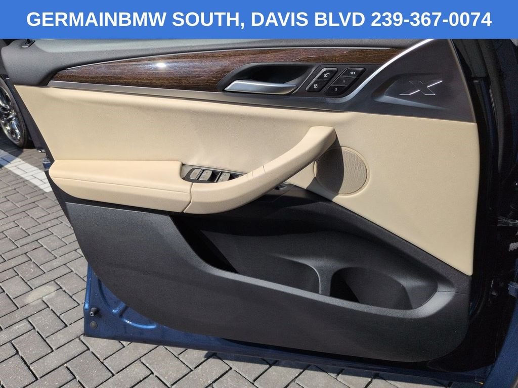 Certified Used 2022 Blue Metallic BMW sDrive30i image 31