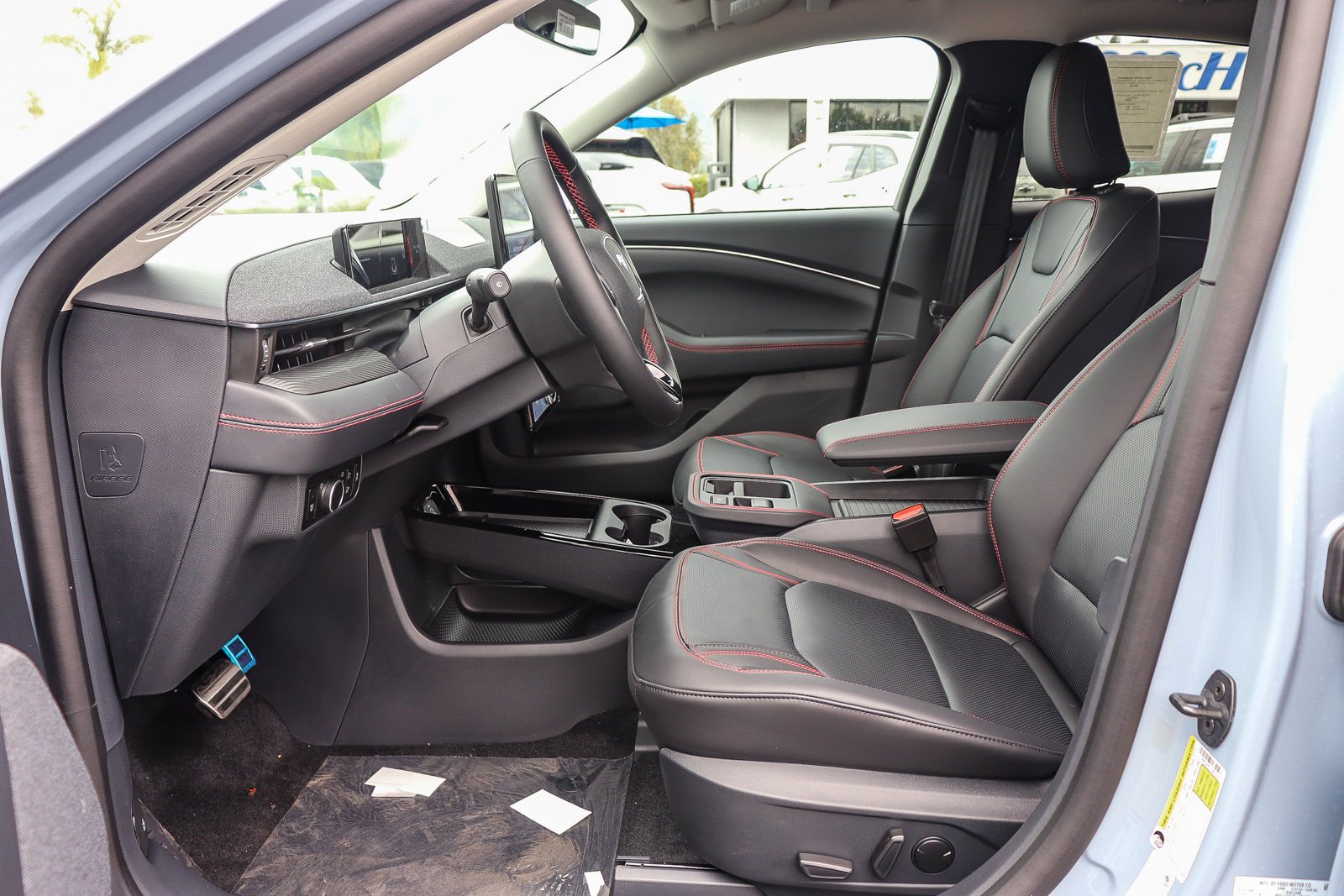 New 2026 Glacier Gray Metallic Tri-coat Ford Premium image 19