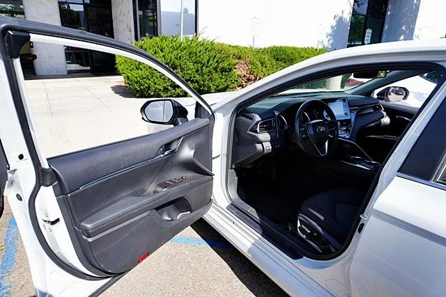 Used 2024 White Toyota LE image 32