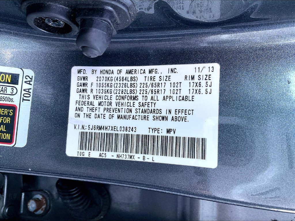Used 2014 Gray Honda EX-L image 34