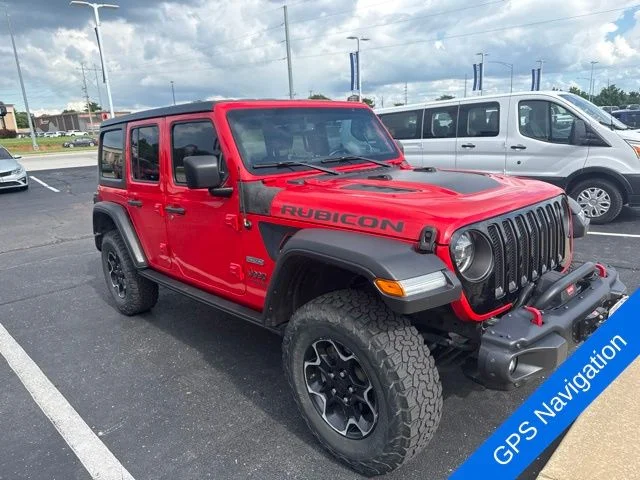 Used 2020 Red Jeep Unlimited Rubicon image 3