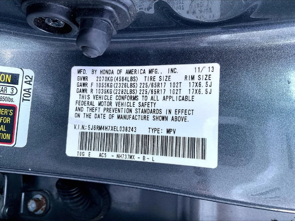 Used 2014 Gray Honda EX-L image 34