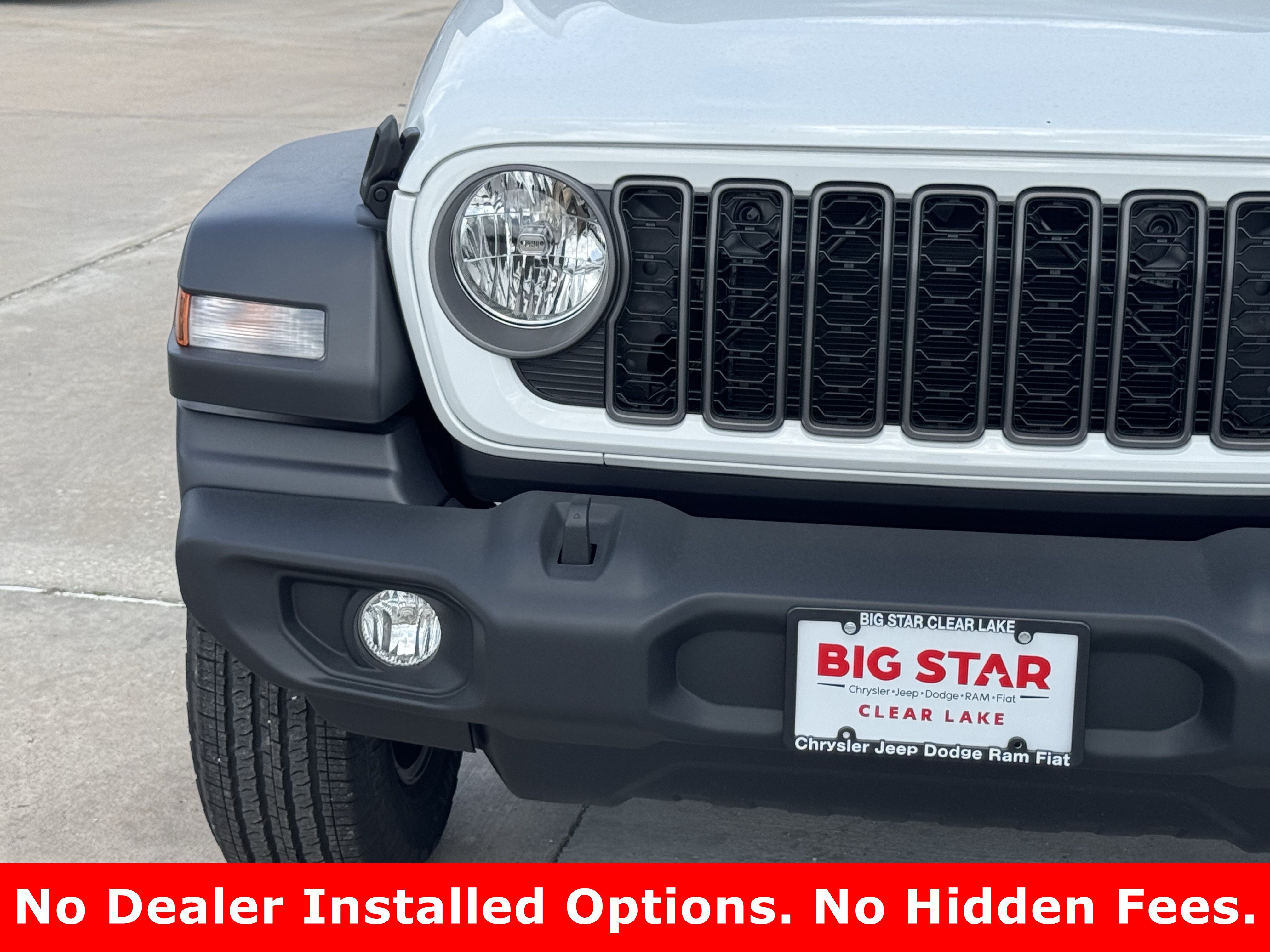 New 2026 Bright White Clearcoat Jeep Sport image 5