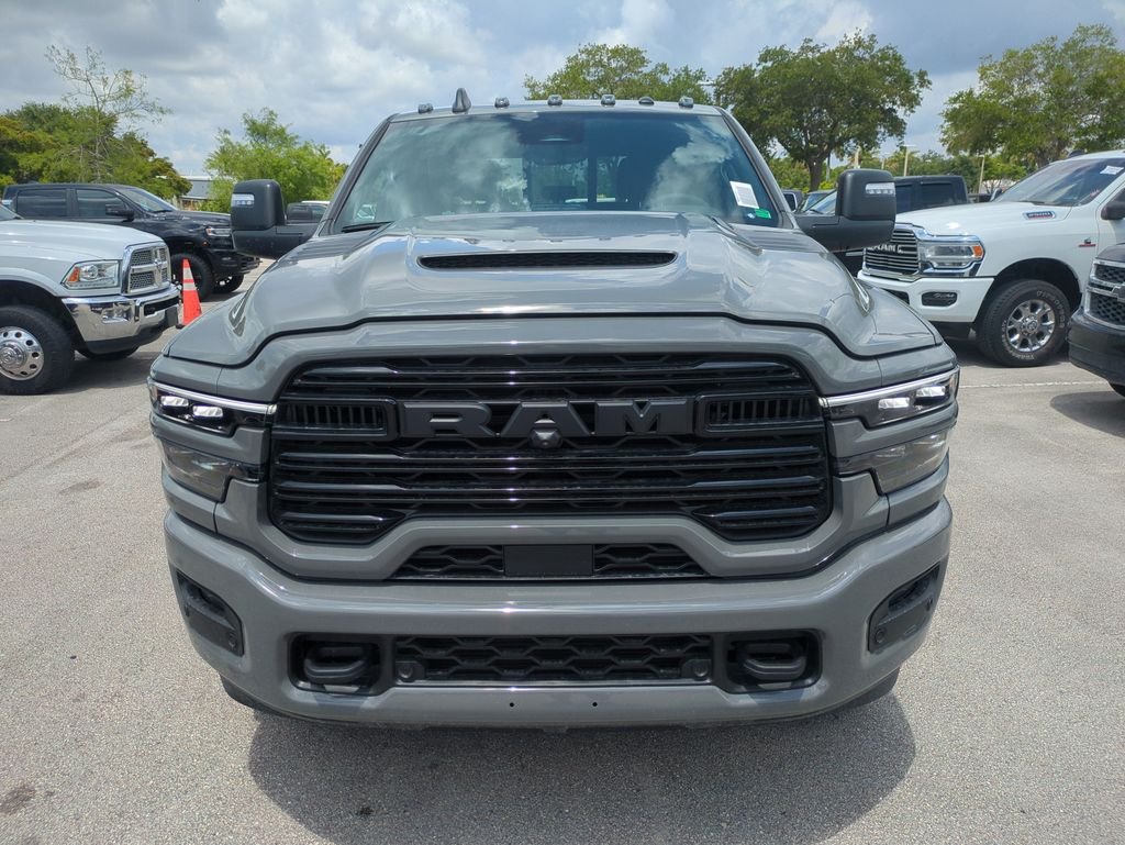 New 2026 Ceramic Gray Clear-Coat Exterior Paint RAM Laramie image 2