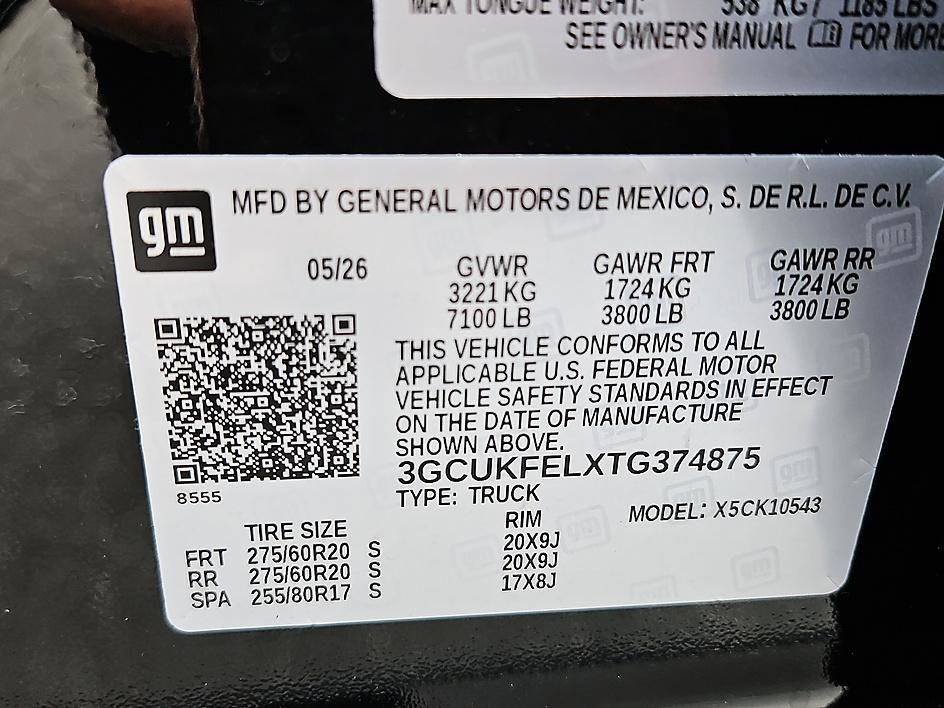 New 2026 Black Chevrolet LT Trail Boss image 23