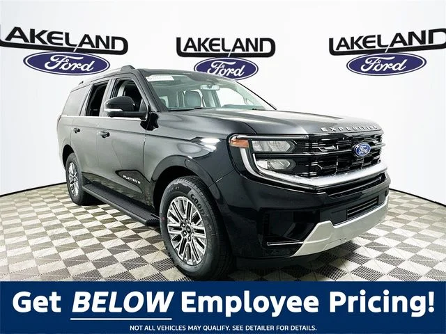 New 2026 Black Ford Platinum image 1