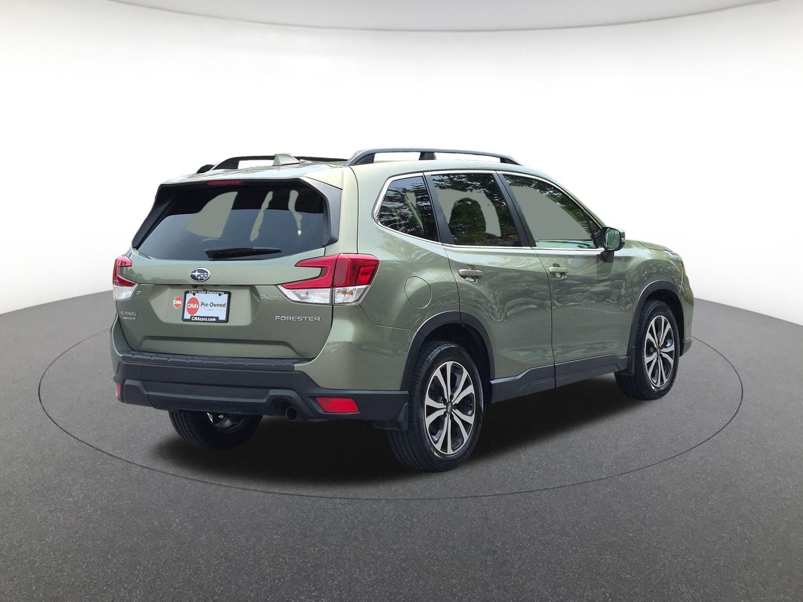 Used 2019 Jasper Green Metallic Subaru Limited image 5