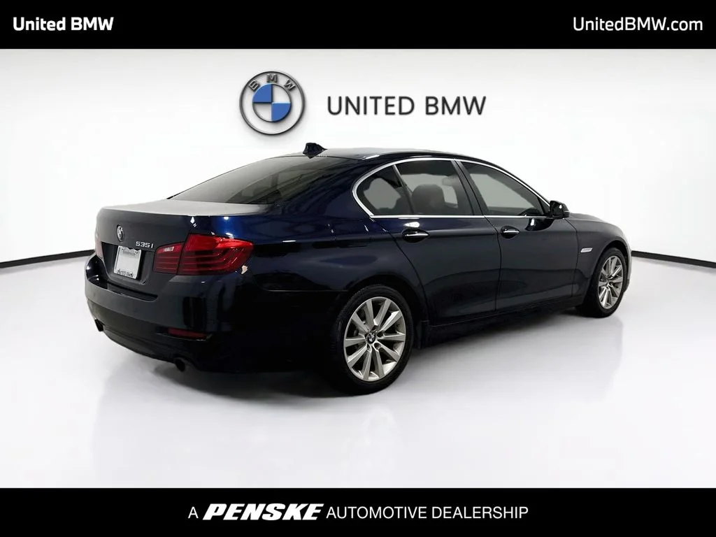 Used 2016 Imperial Blue Metallic BMW 535i image 5