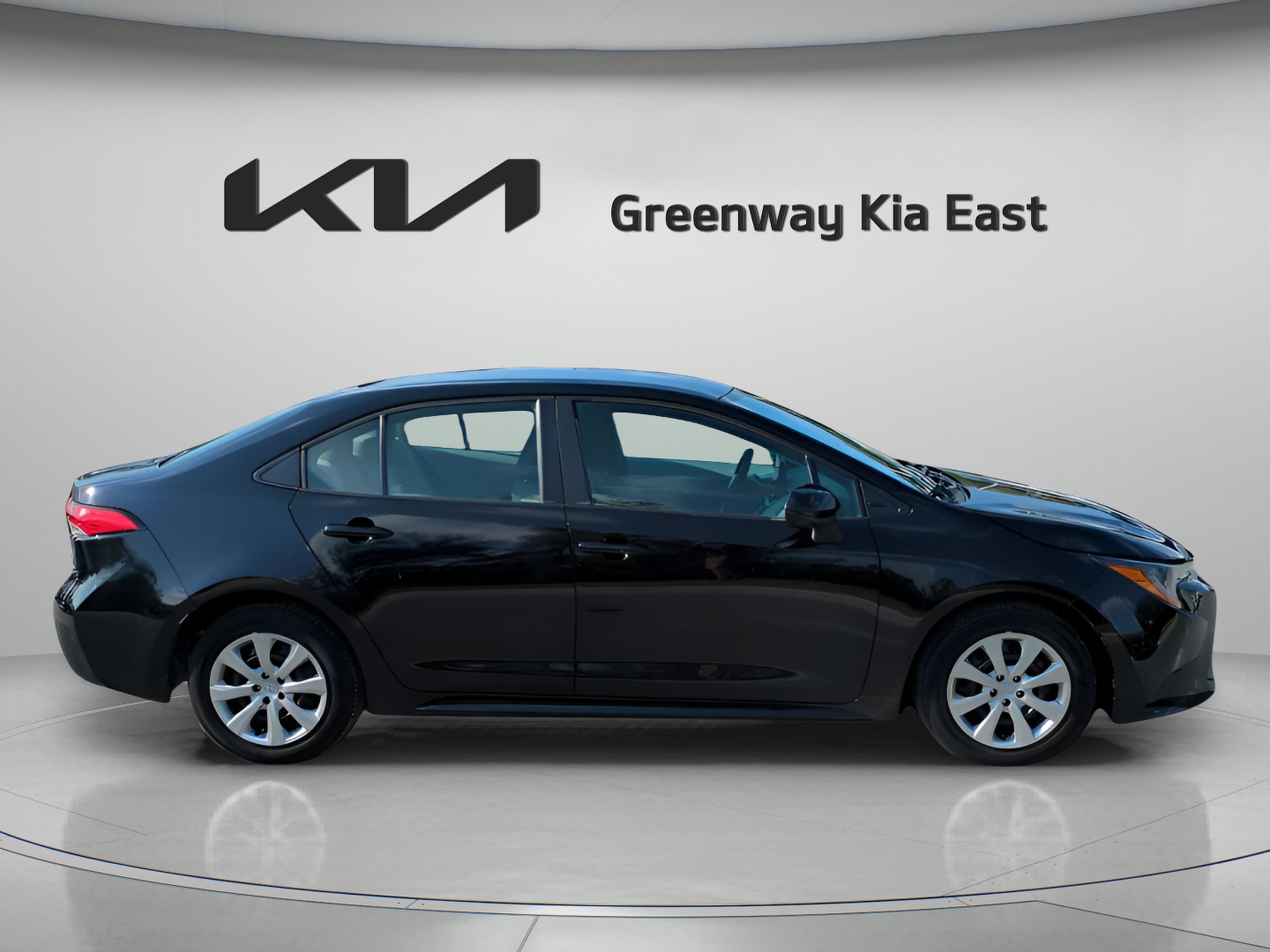 Used 2024 Midnight Black Metallic Toyota LE image 10