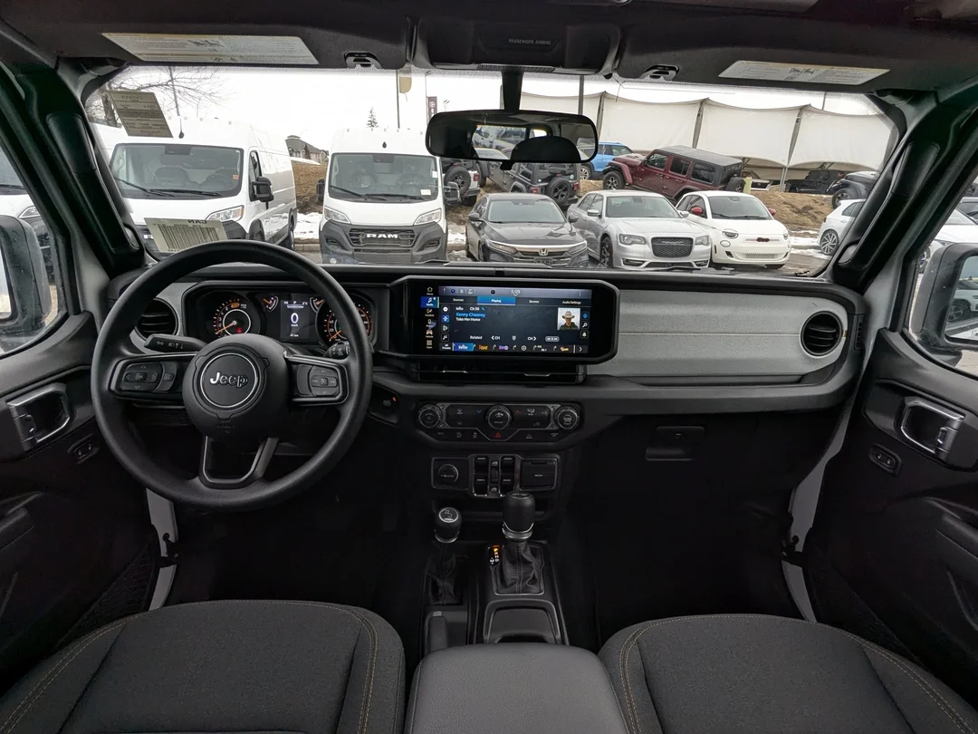 New 2026 White Jeep Sport - - 4x4 - 2.0L Turbo Engine - 12.3 Uconnect 5 Display - 3-Piece Hard Top & More! image 23
