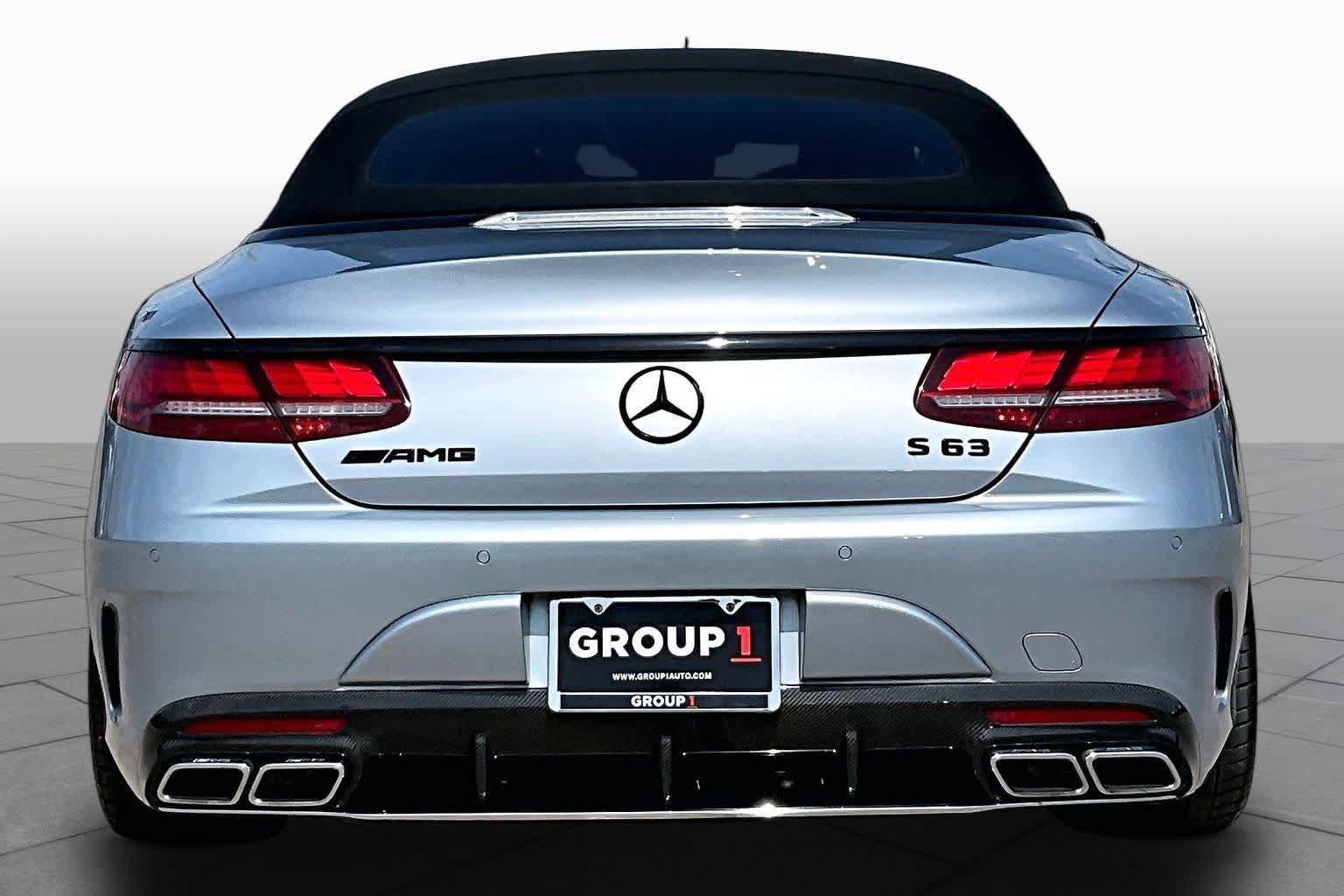 Used 2018 Diamond Silver Metallic Mercedes-Benz AMG® S 63 image 5