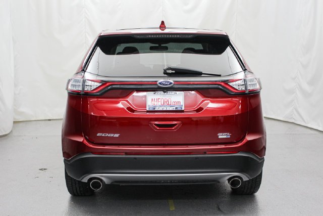 Certified Used 2018 Ruby Red Metallic Ford SEL image 6