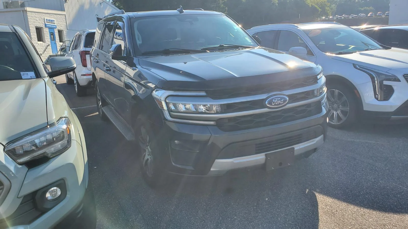 Used 2024 Stone Blue Metallic Ford XLT image 2