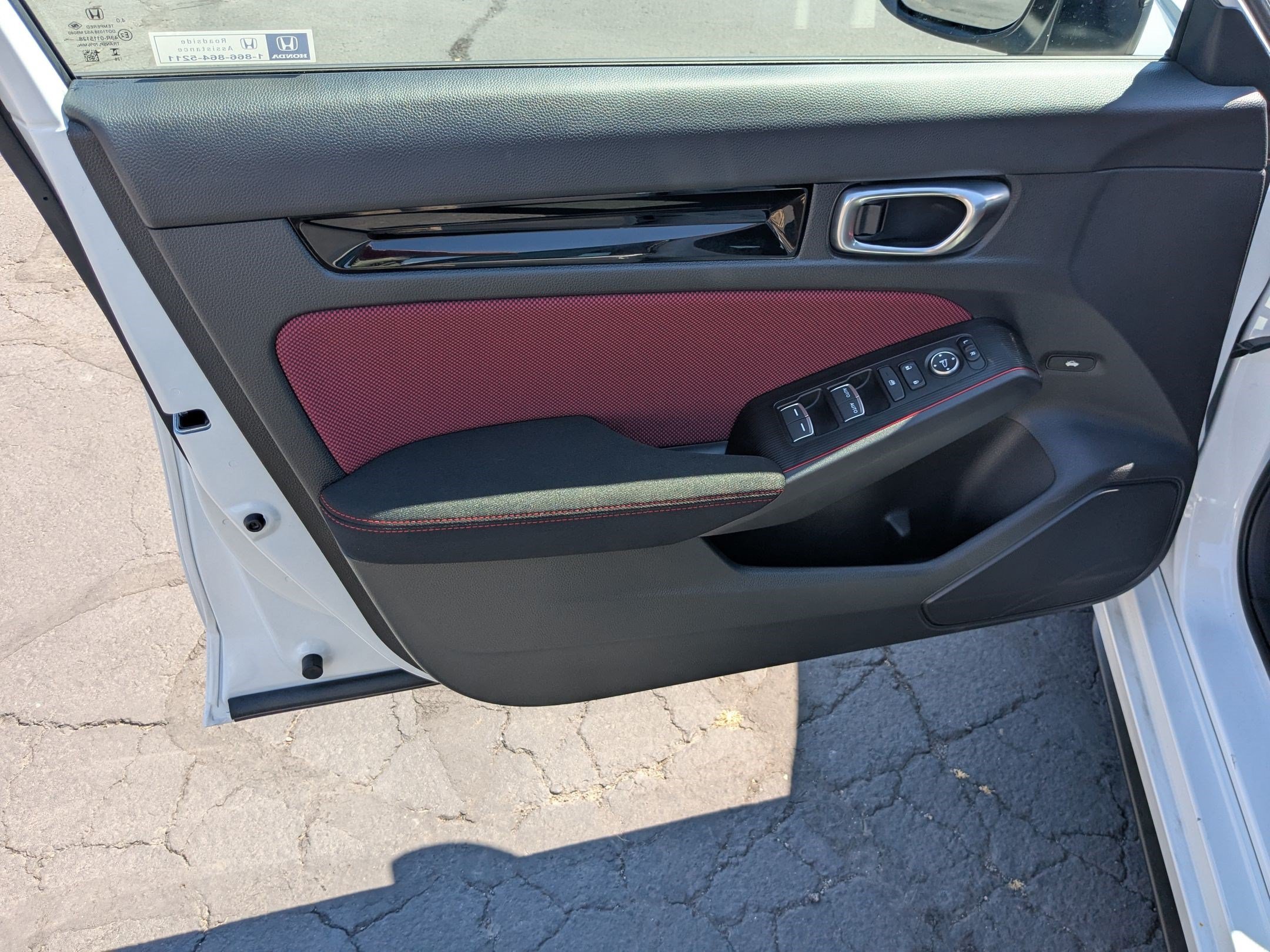 New 2026 Platinum White Pearl Honda Manual image 10