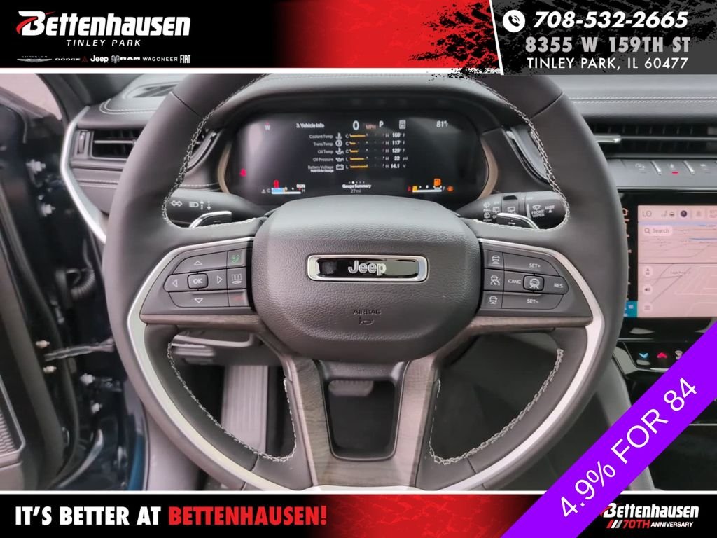 New 2026 Fathom Blue Pearlcoat Jeep Limited Reserve image 17